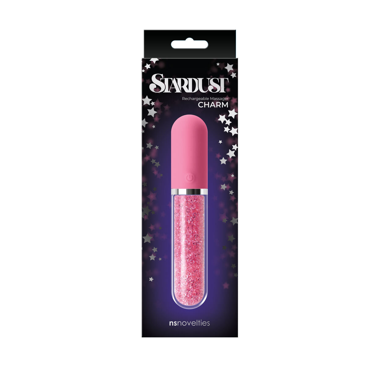 Bullet Vibrator NS Novelties Stardust Pink-3