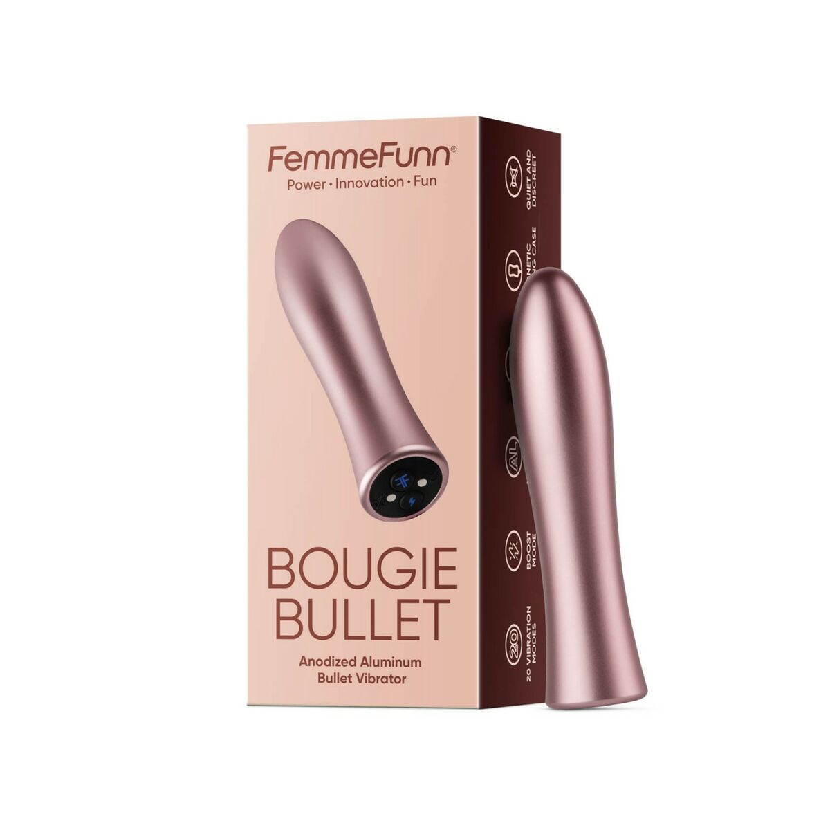 Bullet Vibrator FemmeFunn Bougie Bullet-7