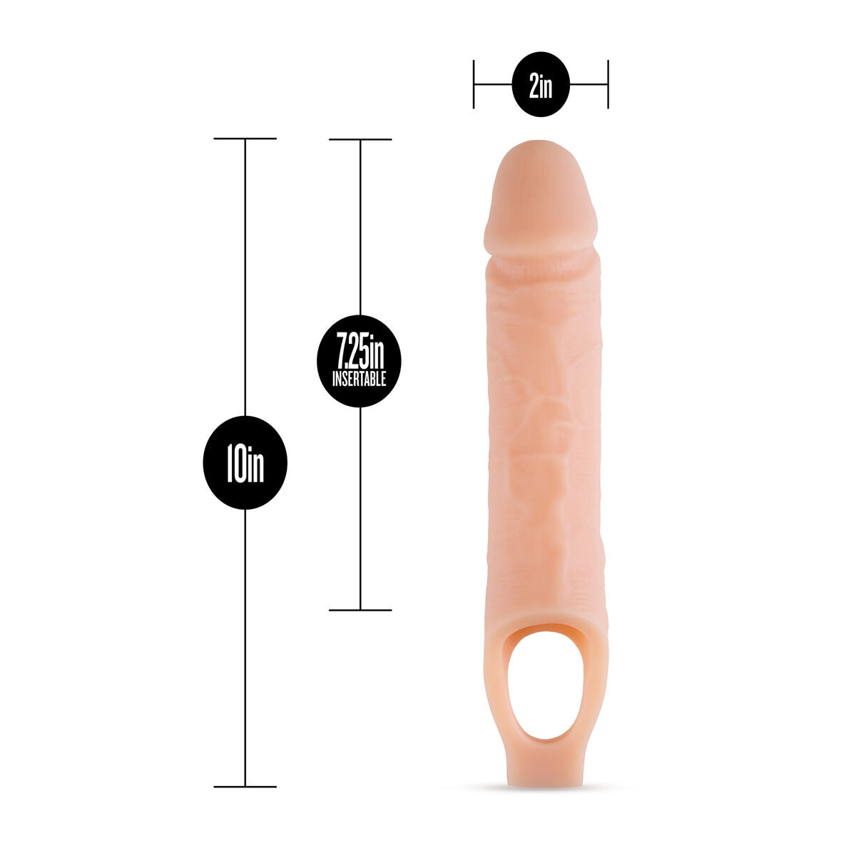 Penis cover Blush Performance Meat Ø 5 cm-4