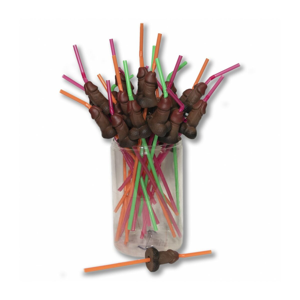 Reusable Straws Divertysex Penis 30 Units-0