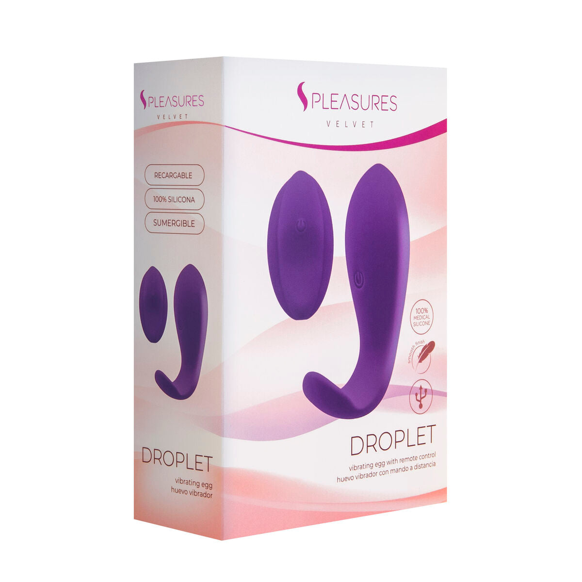 Egg Vibrator S Pleasures Lilac-2