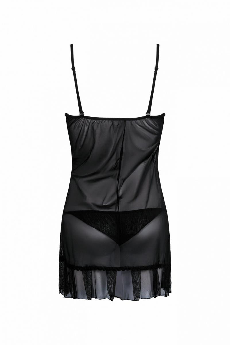 schwarzes Babydoll AA051289 - 5XL/6XL-3