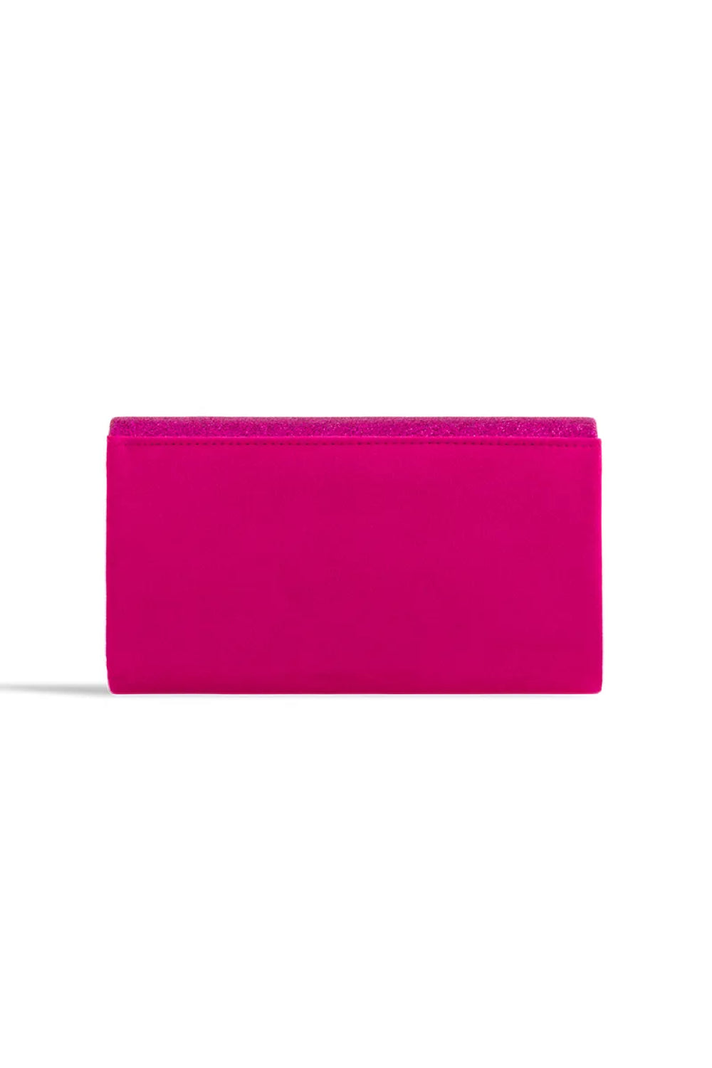Fuchsia Glitter Envelope Clutch Bag-2