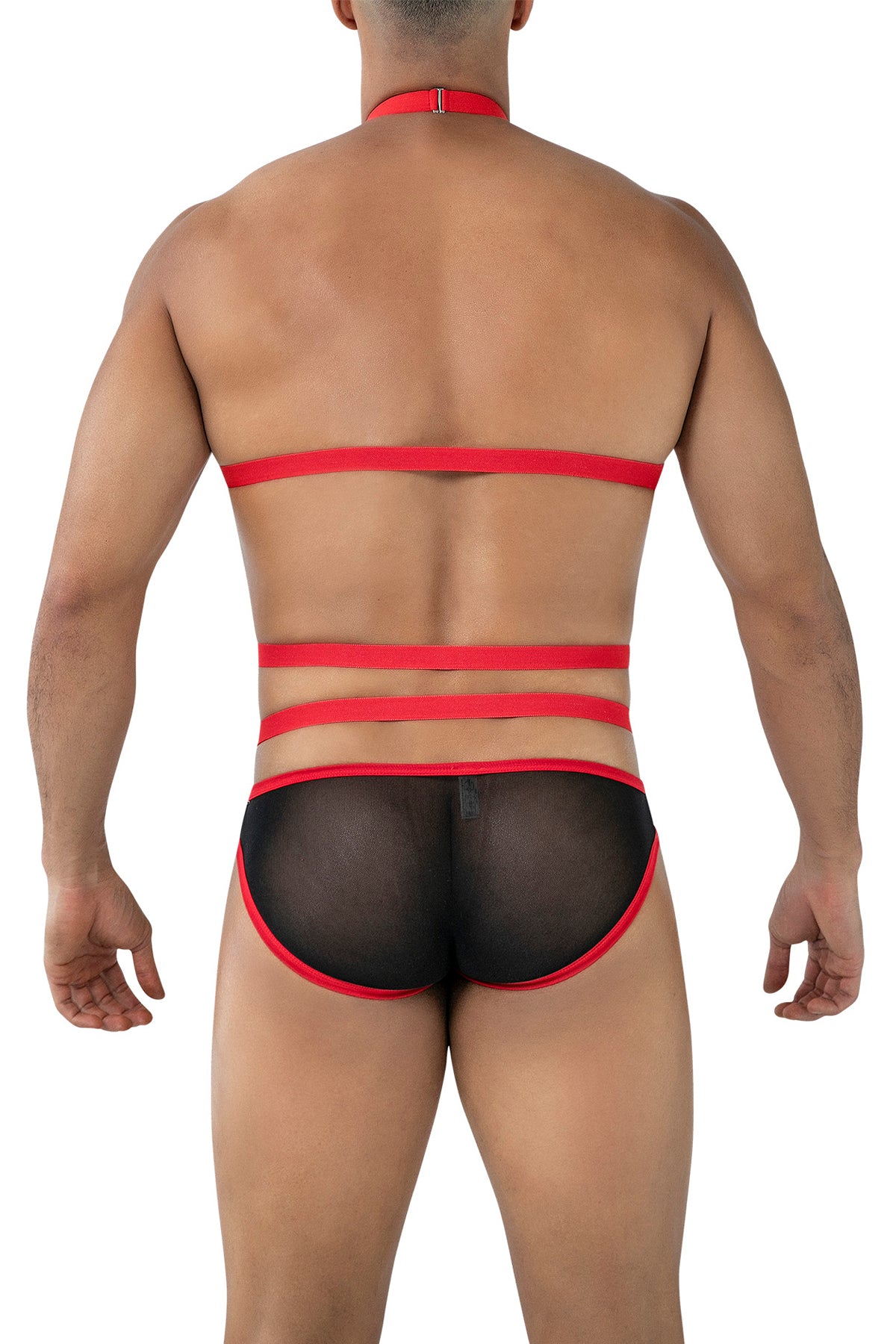 Red Daring Harness Halter RAV114 - XL-3