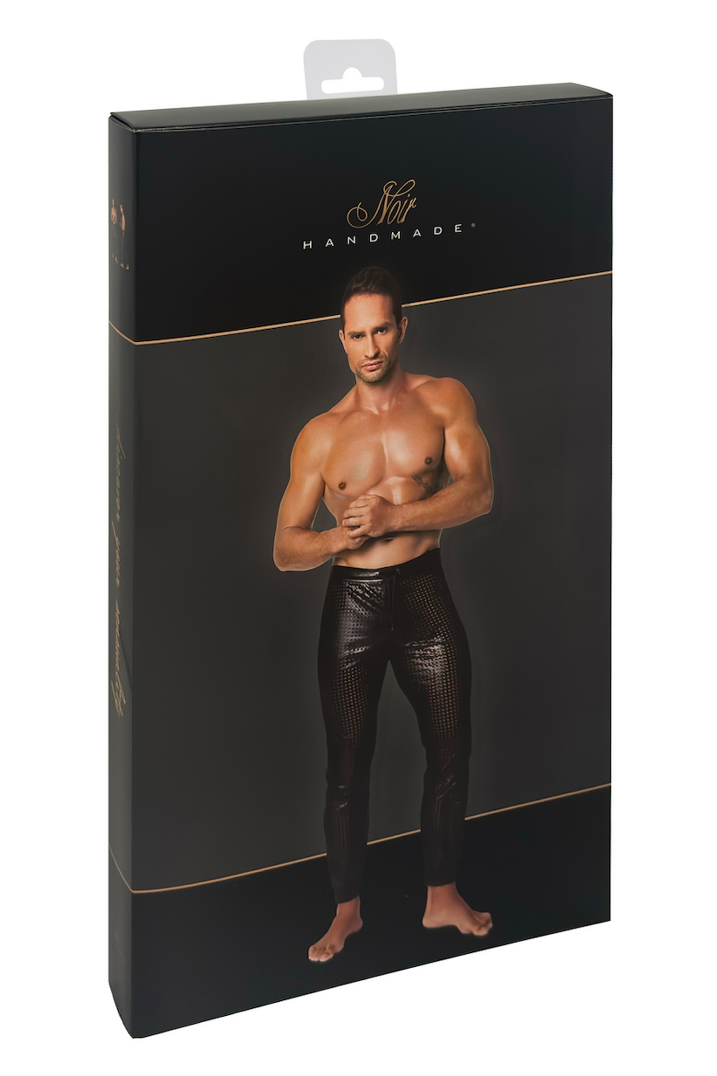 long wetlook pants H078 - 3XL-7