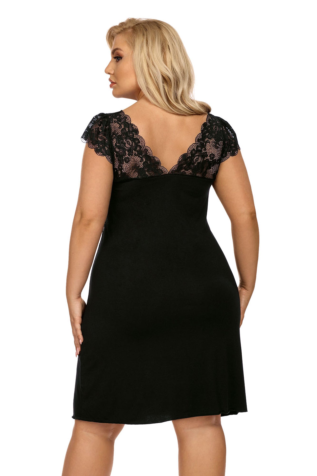 black Nightdress H181417 - 5XL-1