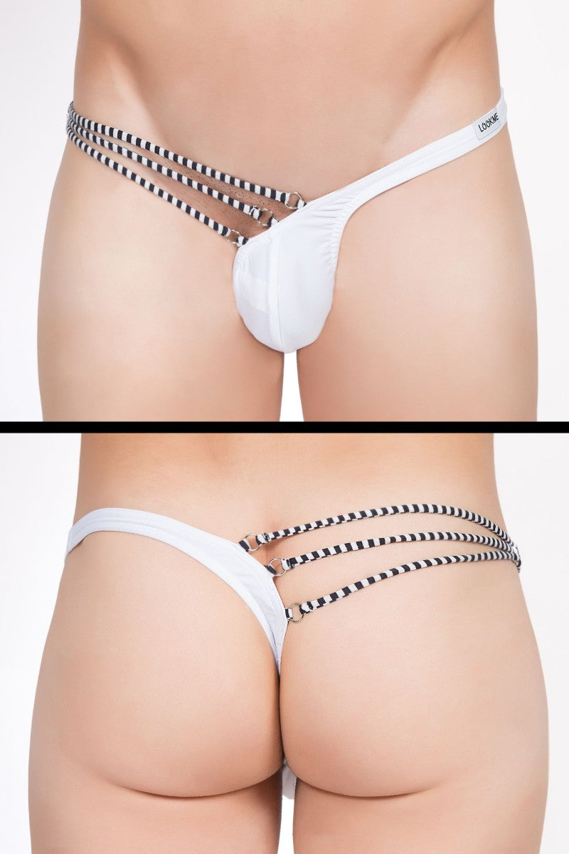 weißer Herren String Alliance S von Look Me-0