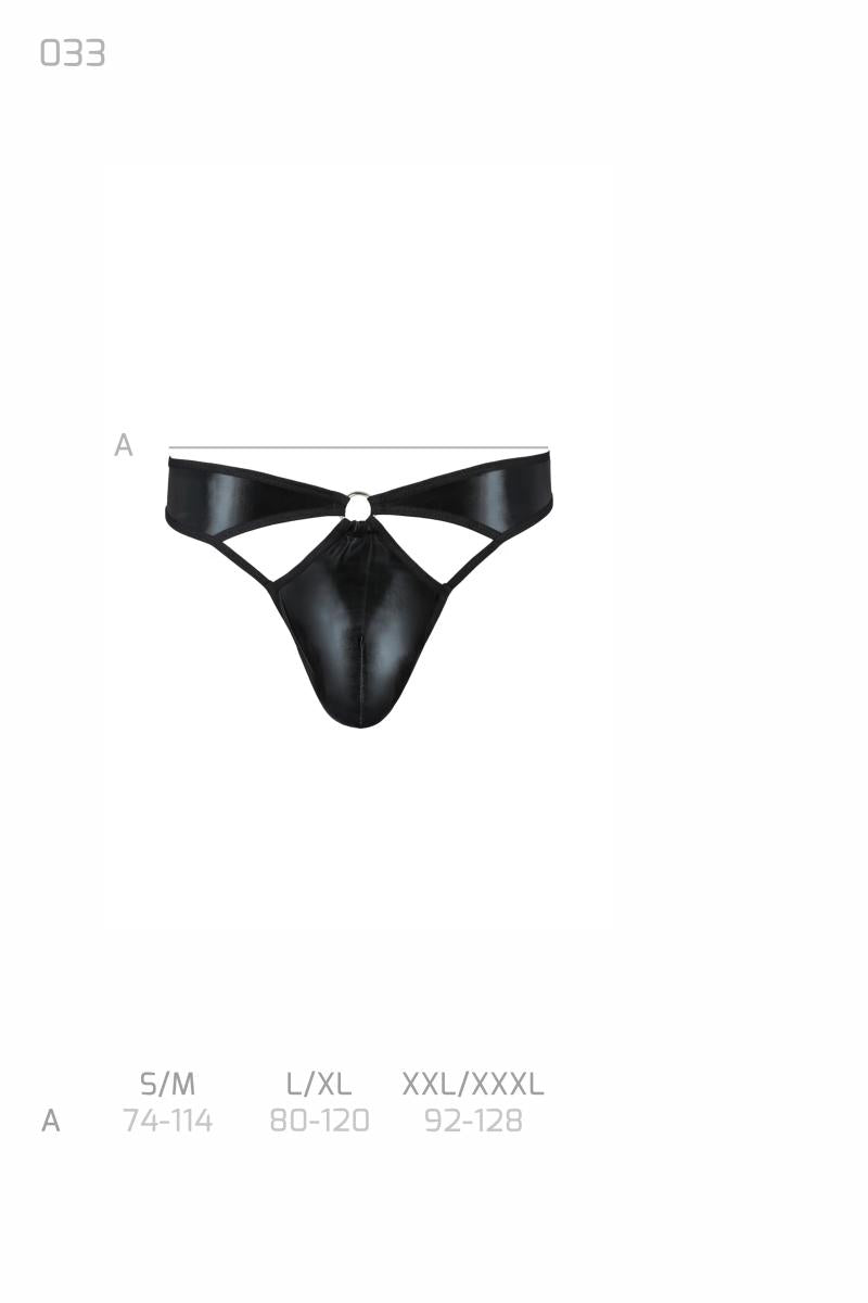 black Men String 033 - 2XL/3XL-6