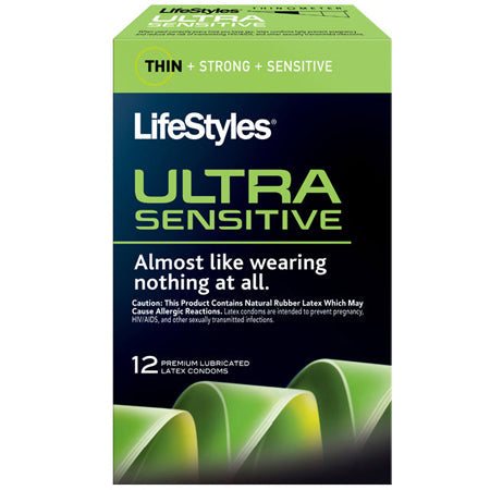 LifeStyles Ultra Sensitive Condoms (12 pack)-0