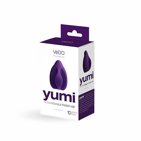 VeDO Yumi Rechargeable Finger Vibe - Deep Purple-0