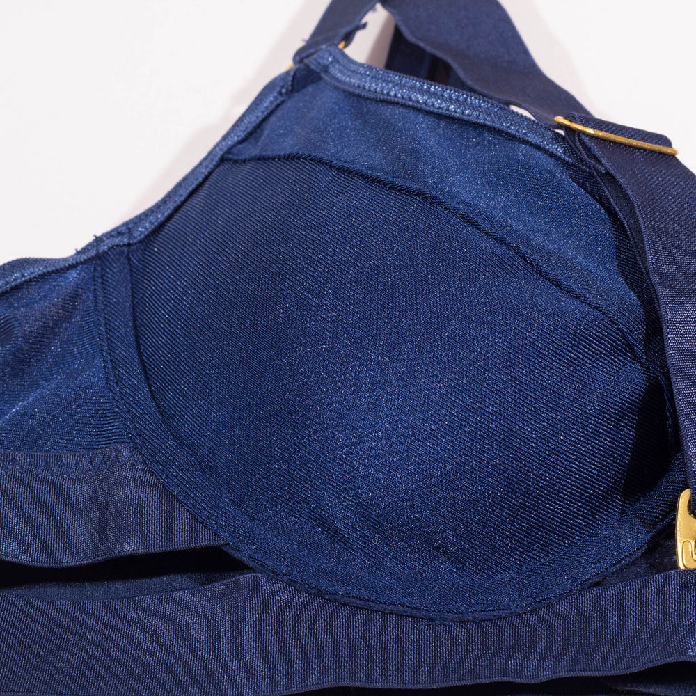 Nautical Charm Push Up Bra
