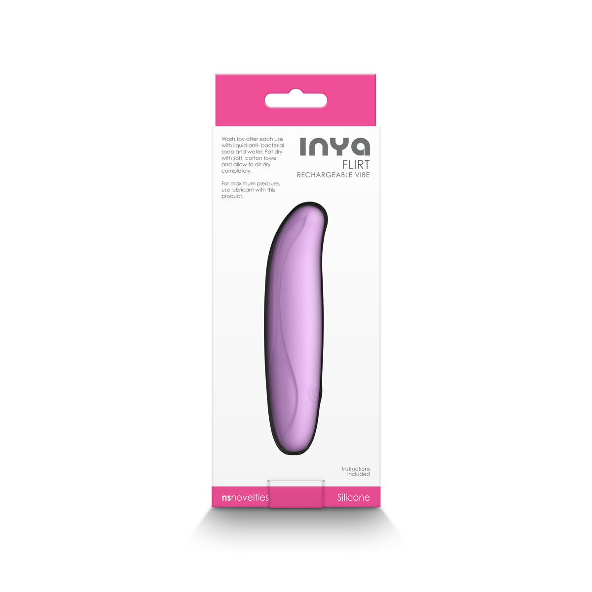 Bullet Vibrator NS Novelties Inya Pink-4