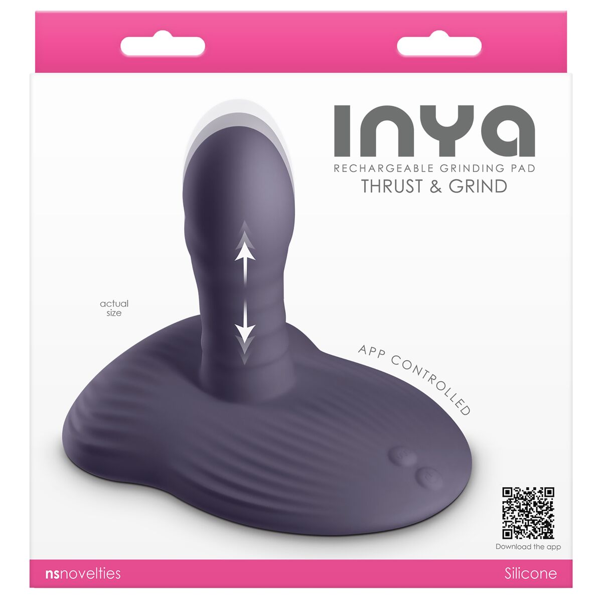 Vibrator NS Novelties Inya Purple-1