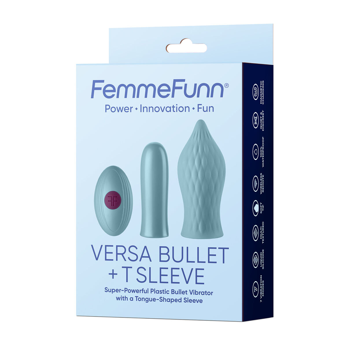 Bullet Vibrator FemmeFunn Versa Bullet Blue-1