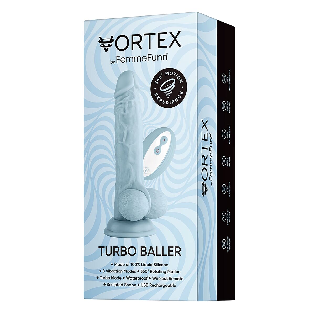 Vibrator FemmeFunn Vortex Blue-2