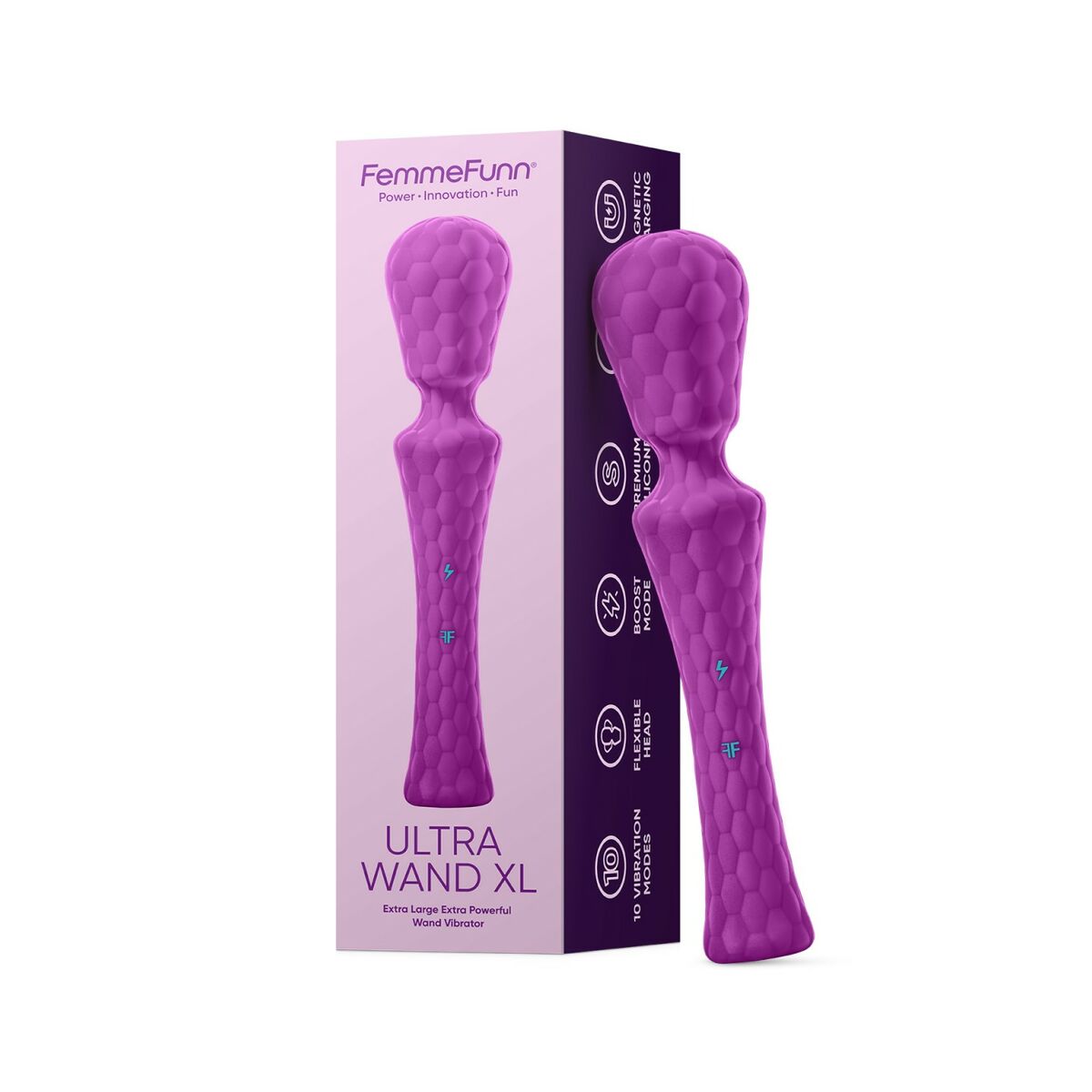 Vibrator FemmeFunn Purple XXL XL-4