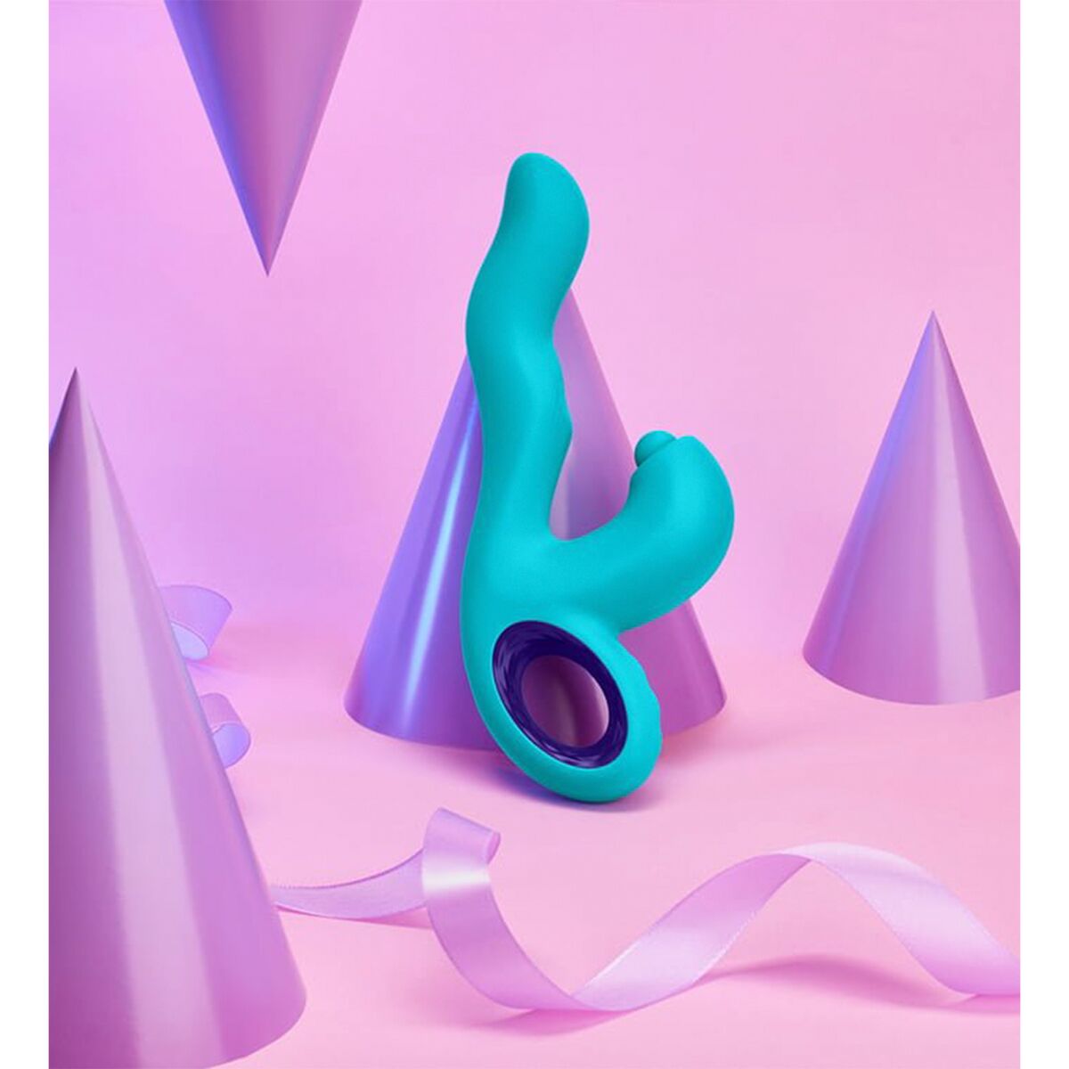 G-Spot Vibrator FemmeFunn Klio Blue-3