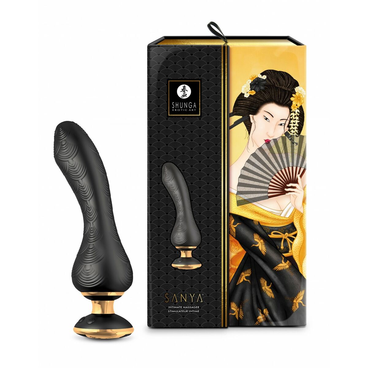 Vibrator Shunga Sanya Black-5