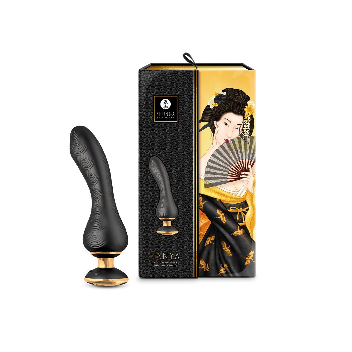 G-Spot Vibrator Shunga Sanya Black-2
