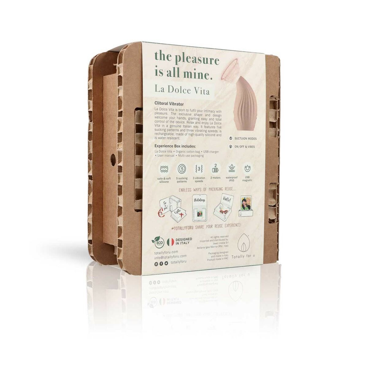 Clitoris Suction Stimulator Totally For U DOLCE VITA-7