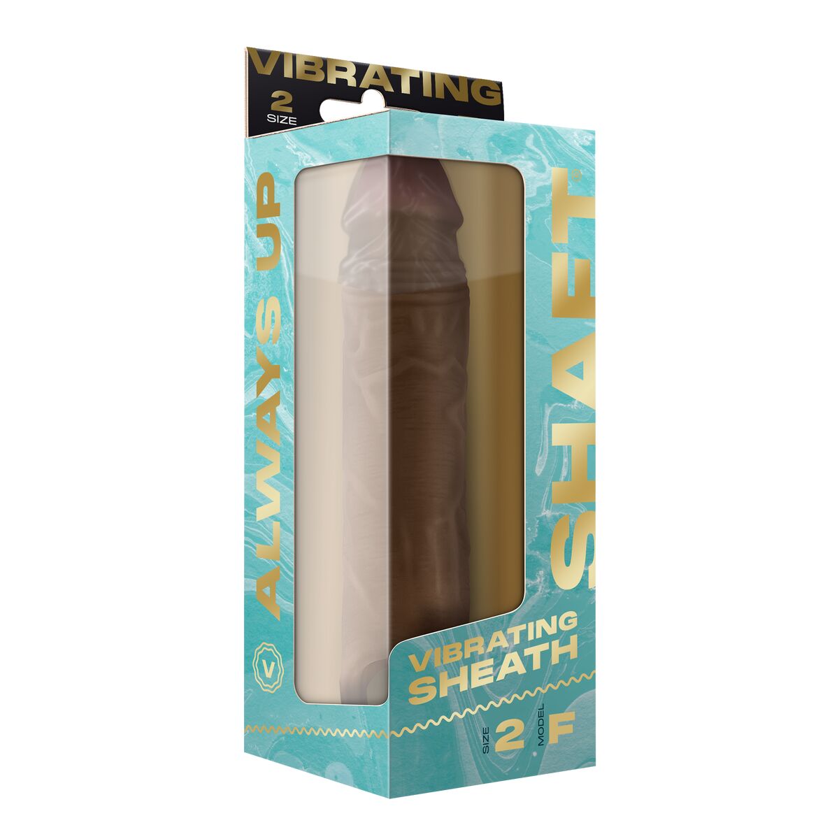 Penis cover Shaft Brown Ø 4,8 cm 17,5 cm-5
