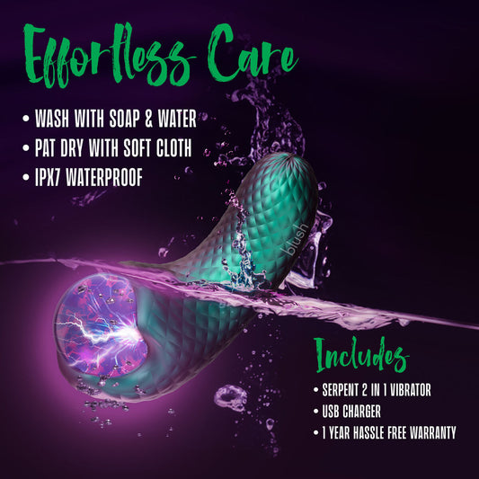 Anal Vibrator Blush Temptasia Blue-10