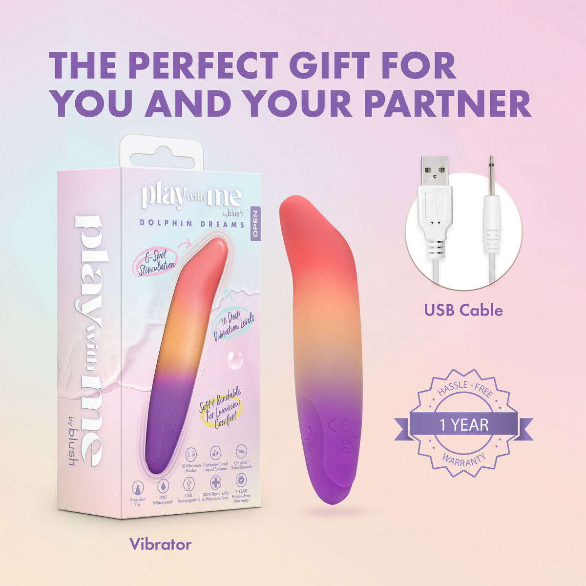 Bullet Vibrator Blush Play with me-10