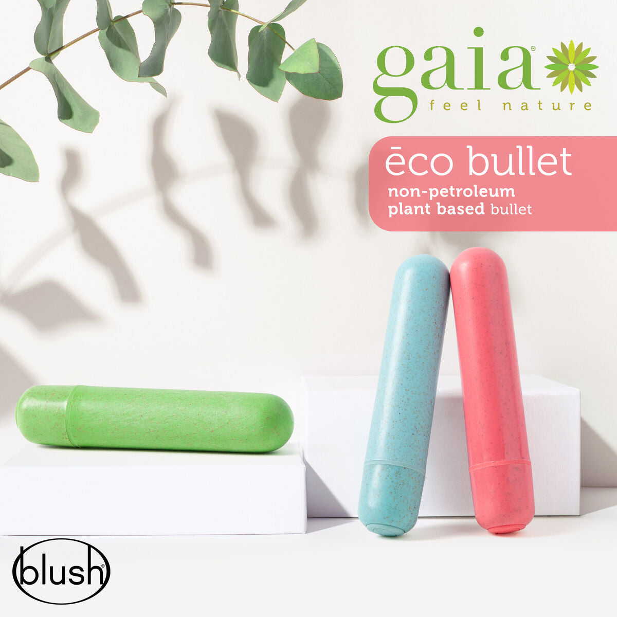 Bullet Vibrator Blush Gaia Green-6
