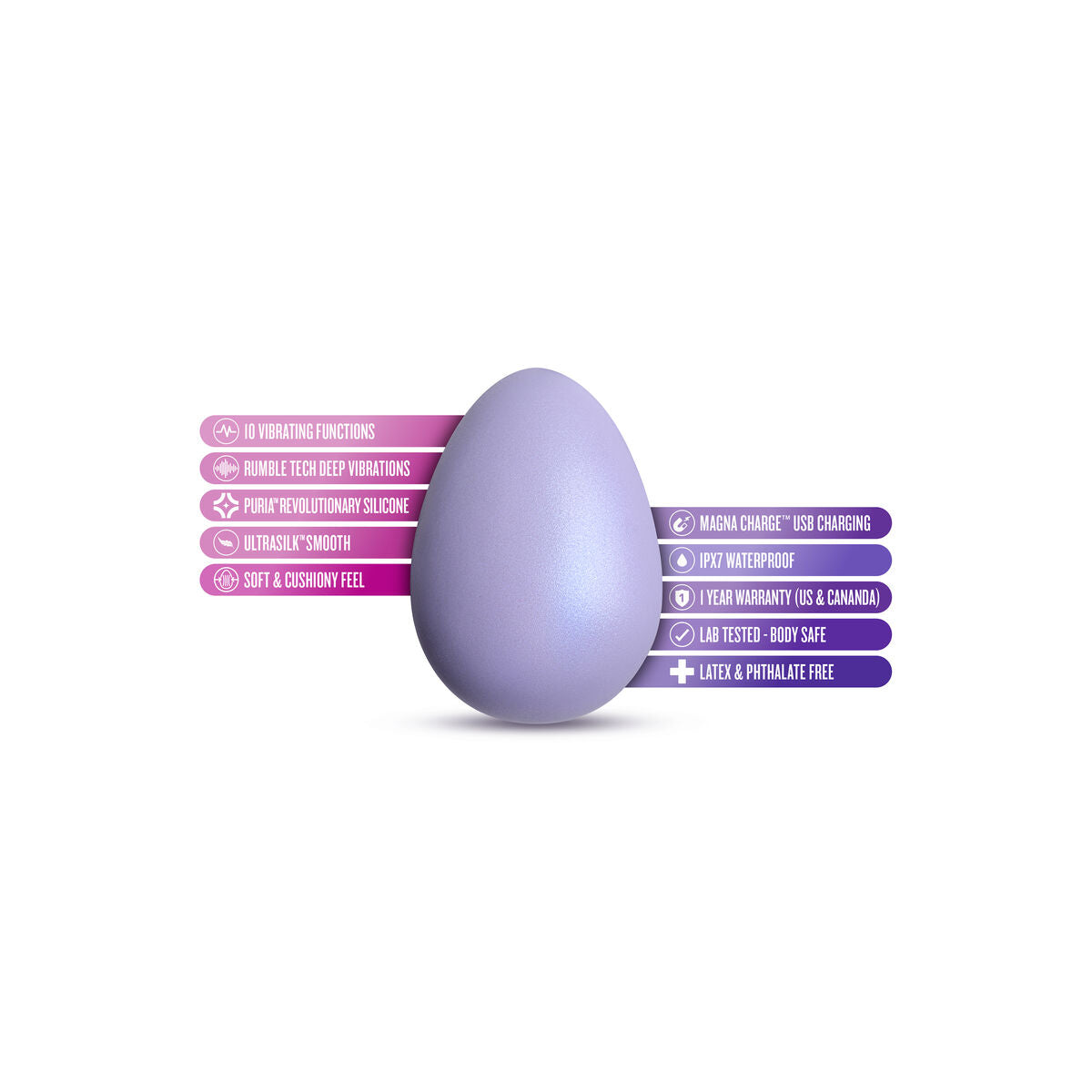 Anal Vibrator Blush Wellness Purple-5