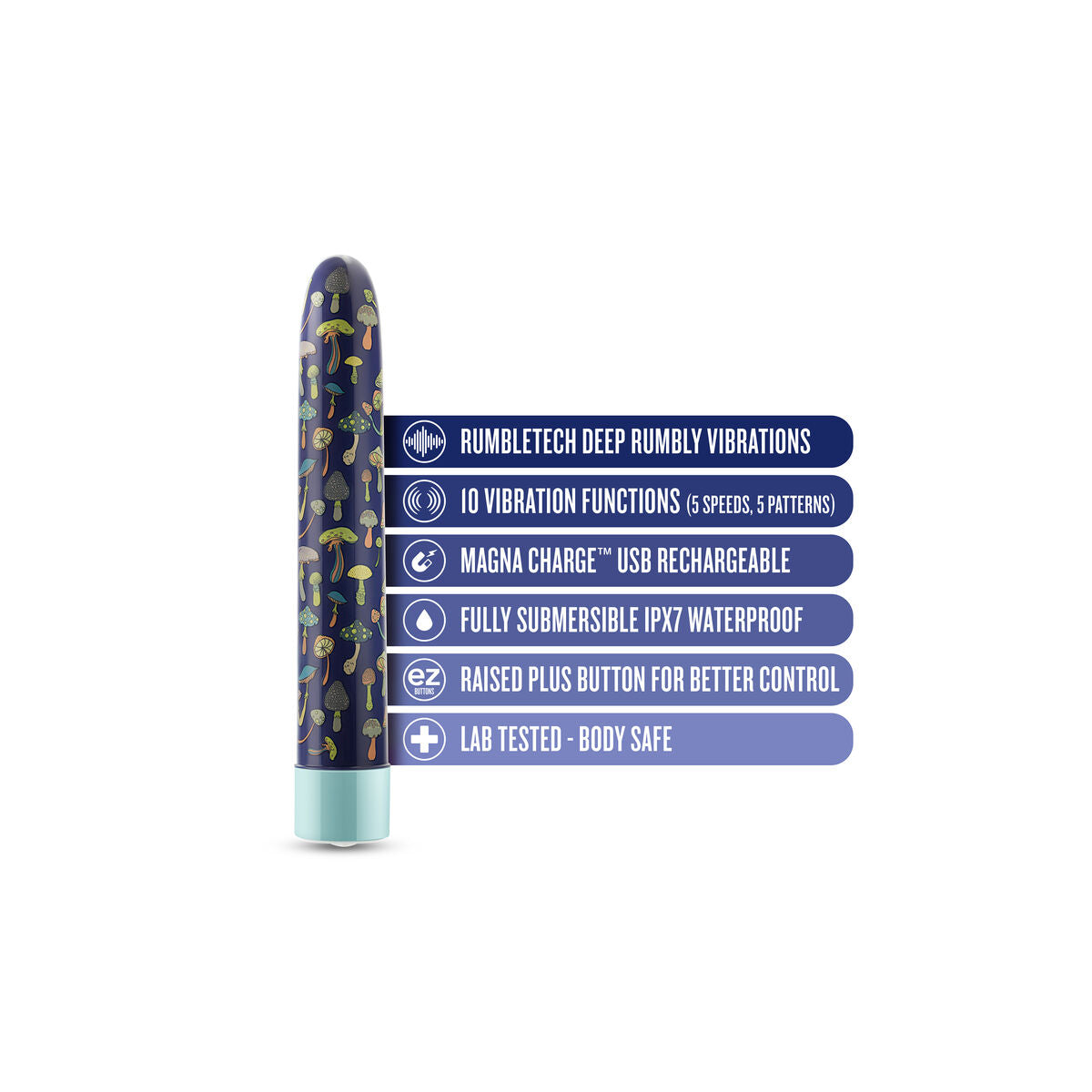 Bullet Vibrator Blush Limited Addiction Blue-6