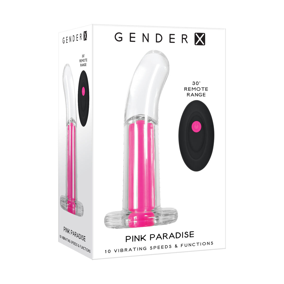Anal Vibrator Gender X Paradise Pink-1