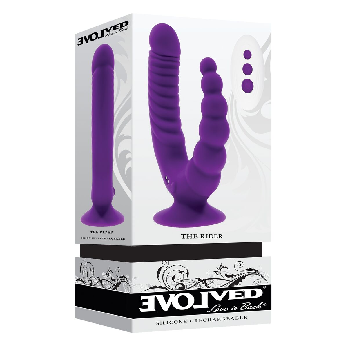 Cassini Anal Vibrator Black Evolved-1