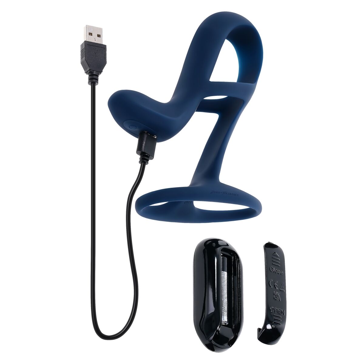 Penis cover Evolved Zero Tolerance Black Ø 3 cm Ø 3,8 cm-18