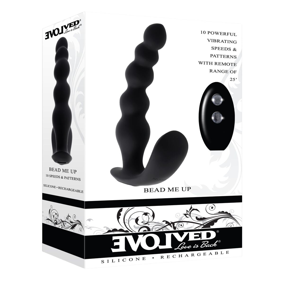 Anal Vibrator Evolved Black-1
