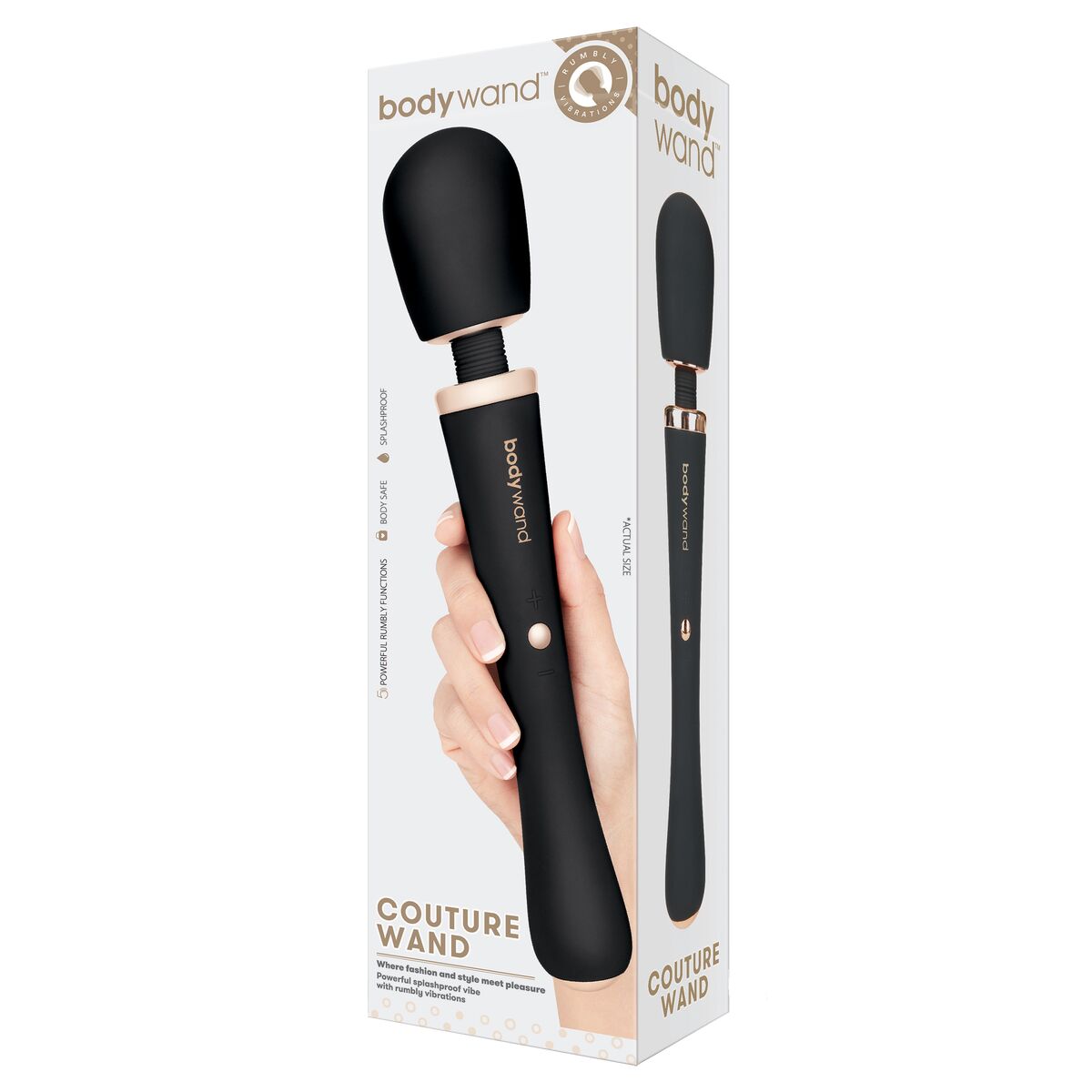 Vibrator Bodywand Black-0