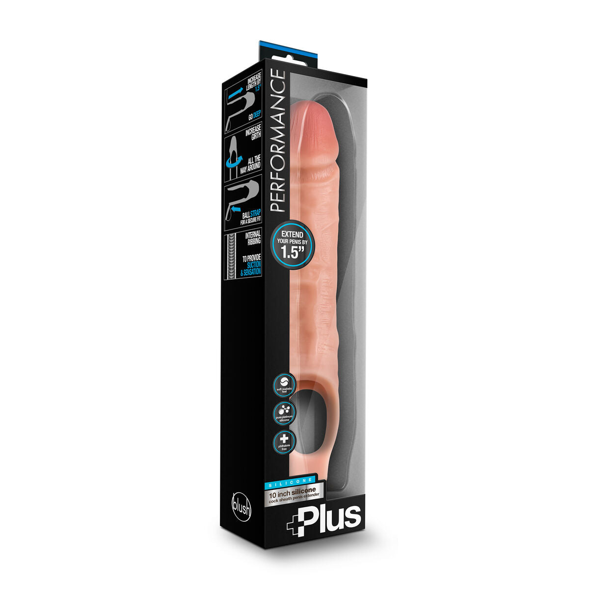Penis cover Blush Performance Meat Ø 5 cm-3