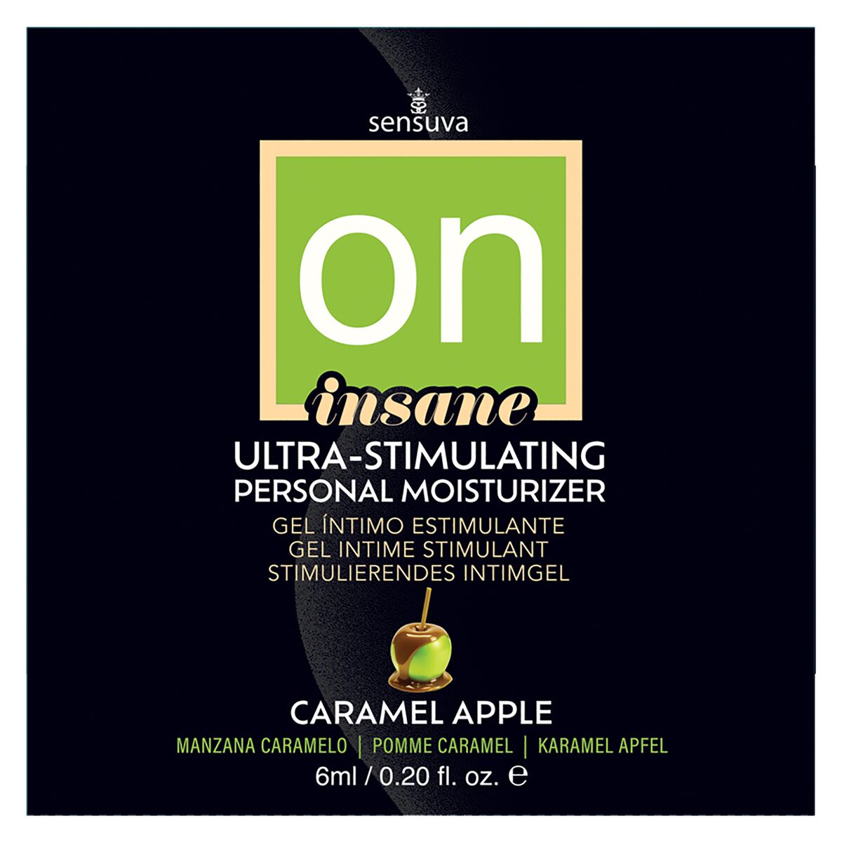 Lubricant Sensuva Apple Caramel 6 ml-0