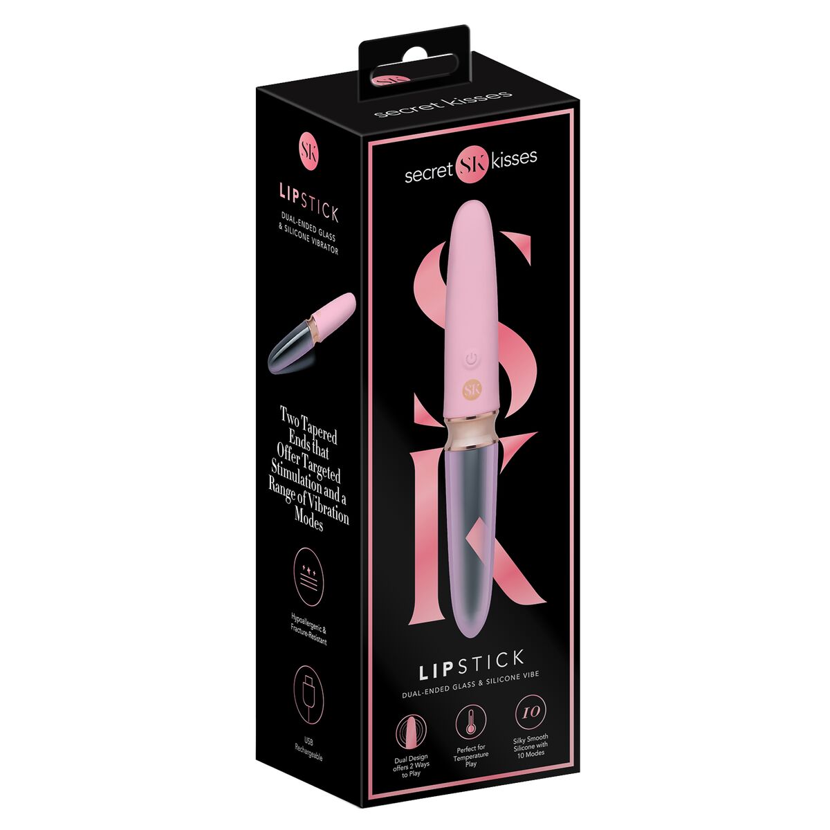 Mini-Vibrator Secret Kisses Chroma Petite Pink-1