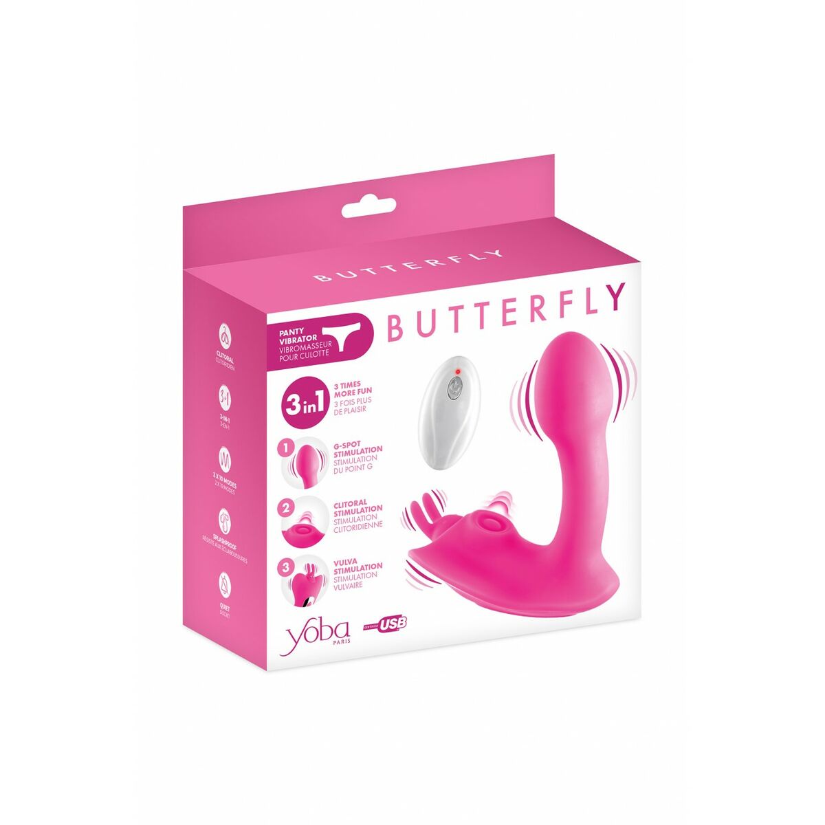Bullet Vibrator Yoba Pink-3