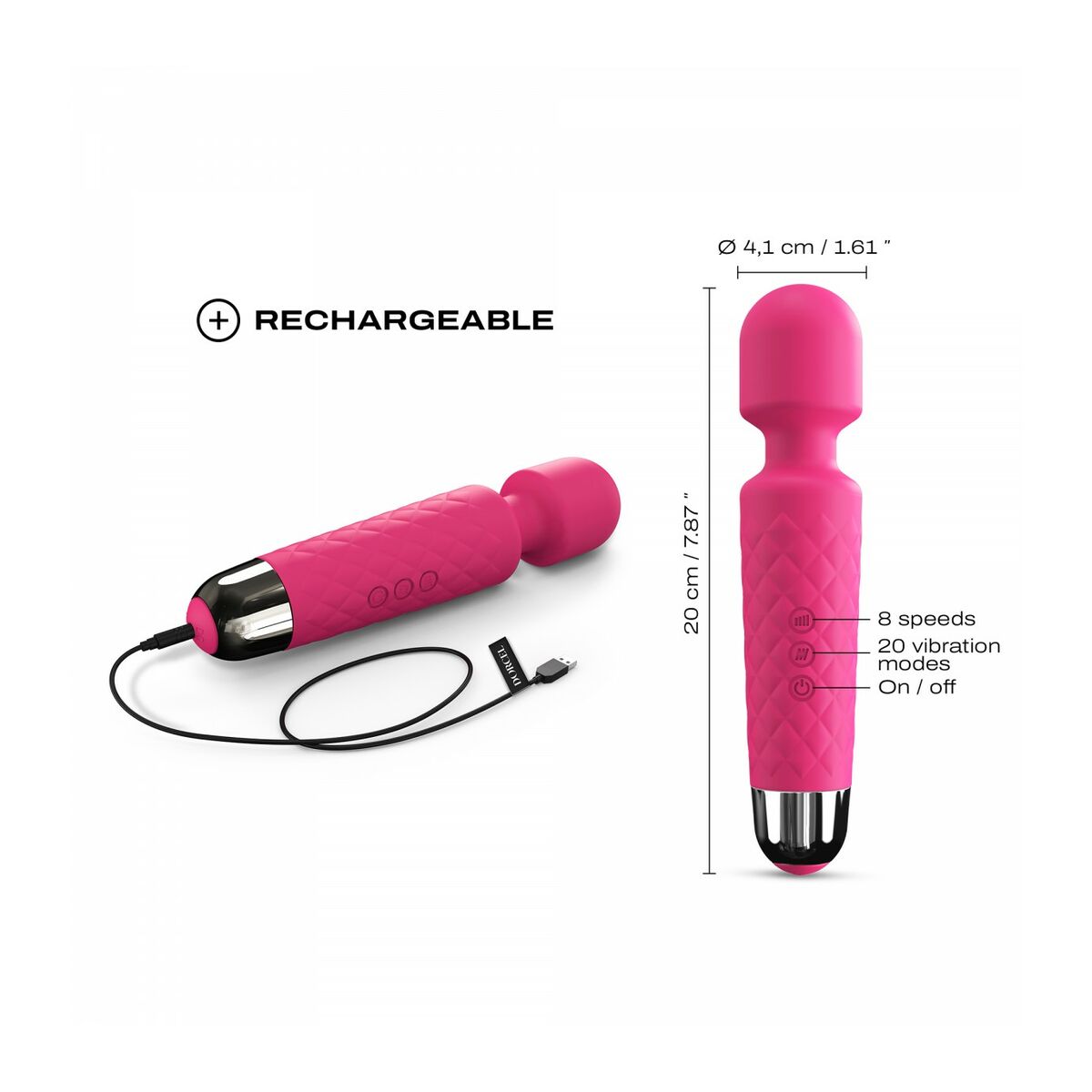 Vibrator Dorcel DOR136-PINK Pink-4