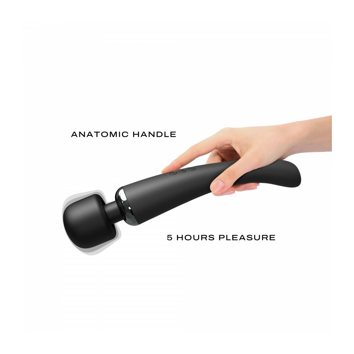 Vibrator Marc Dorcel Megawand Black-4