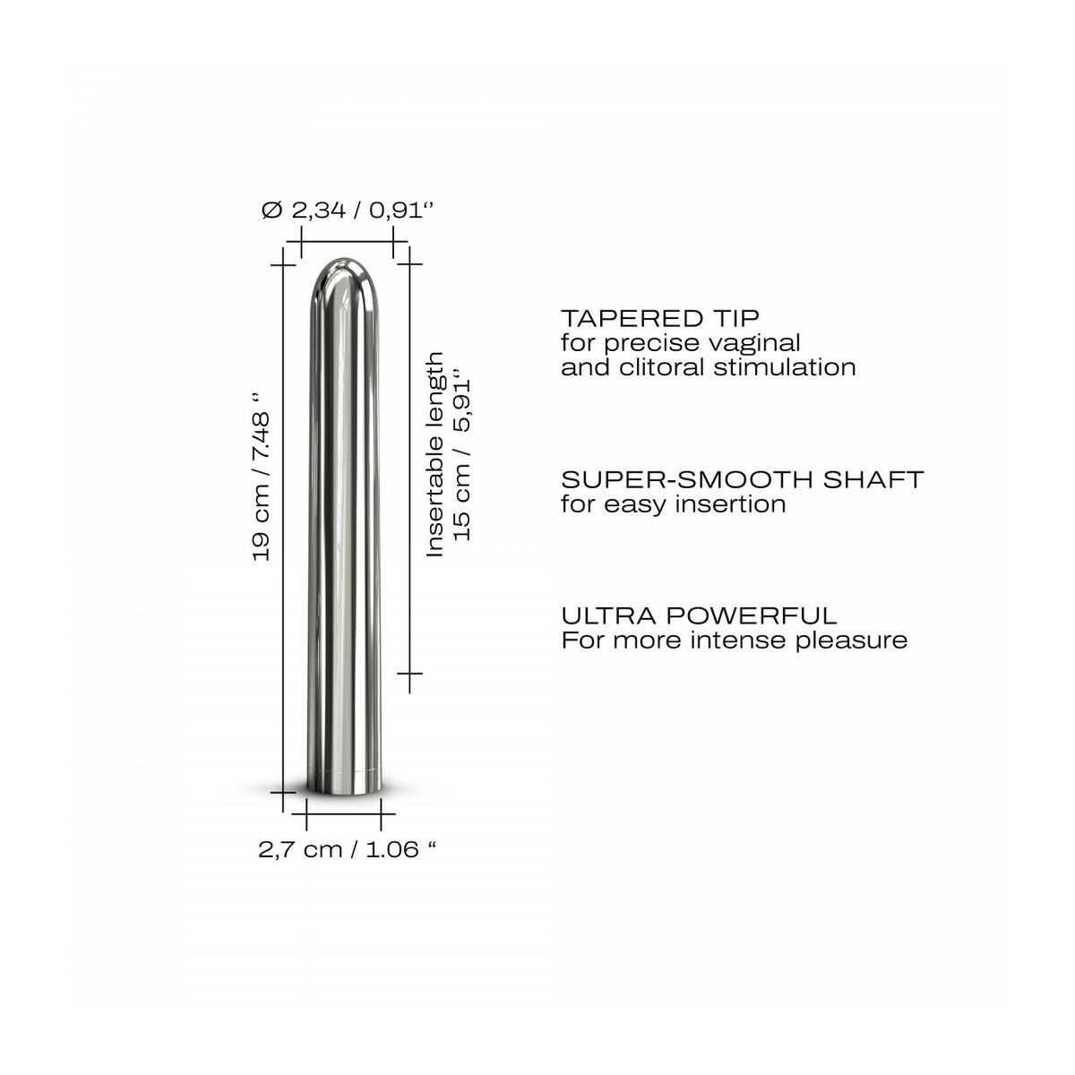 Vibrator Dorcel Silver-2