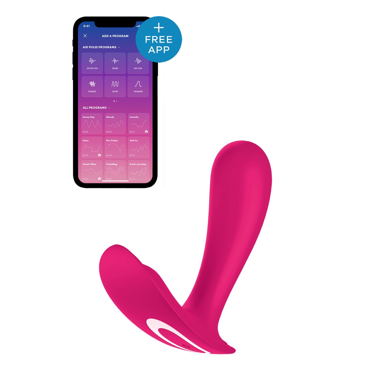 Vibrator Satisfyer Top Secret Pink-0