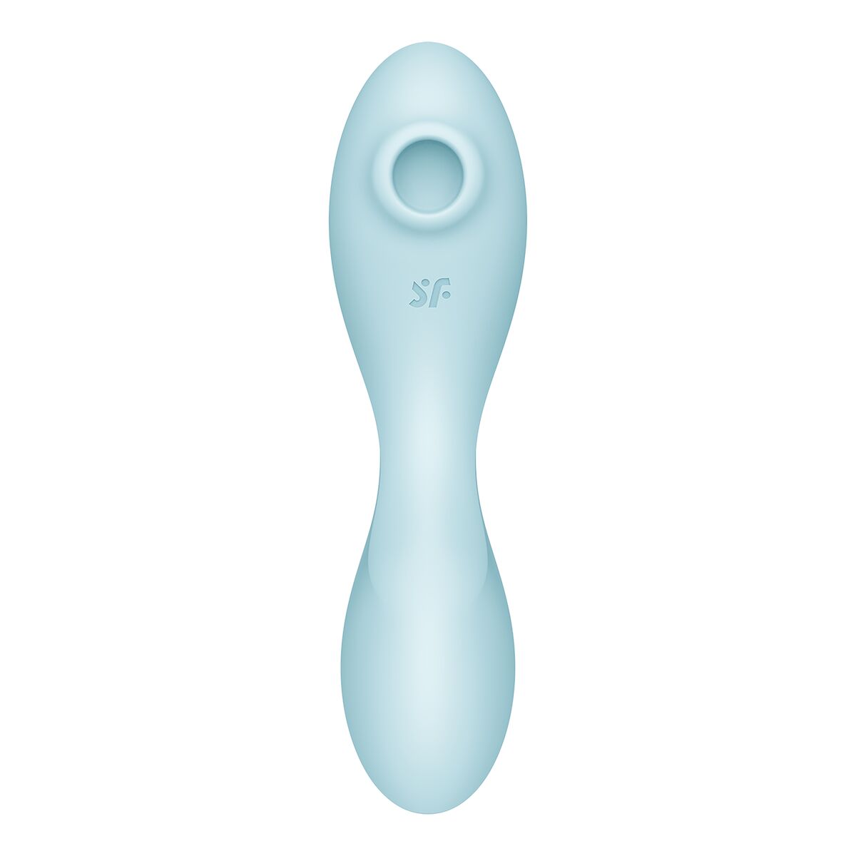 Clitoris Suction Stimulator Satisfyer Cruvy Trinity 5+ Blue-6