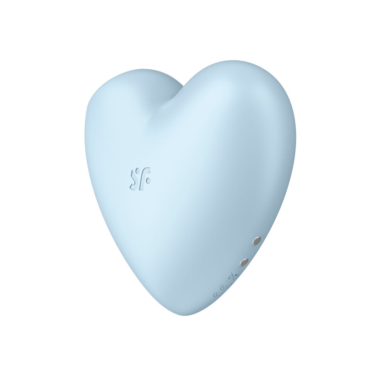 Clitoris Suction Stimulator Satisfyer Cutie Heart Blue-2