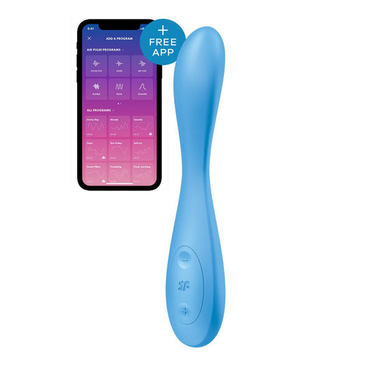 Vibrator Satisfyer G-Spot Flex 4+ Blue-0