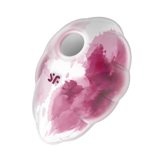 Clitoris Suction Stimulator Satisfyer Cloud Dancer Red-0
