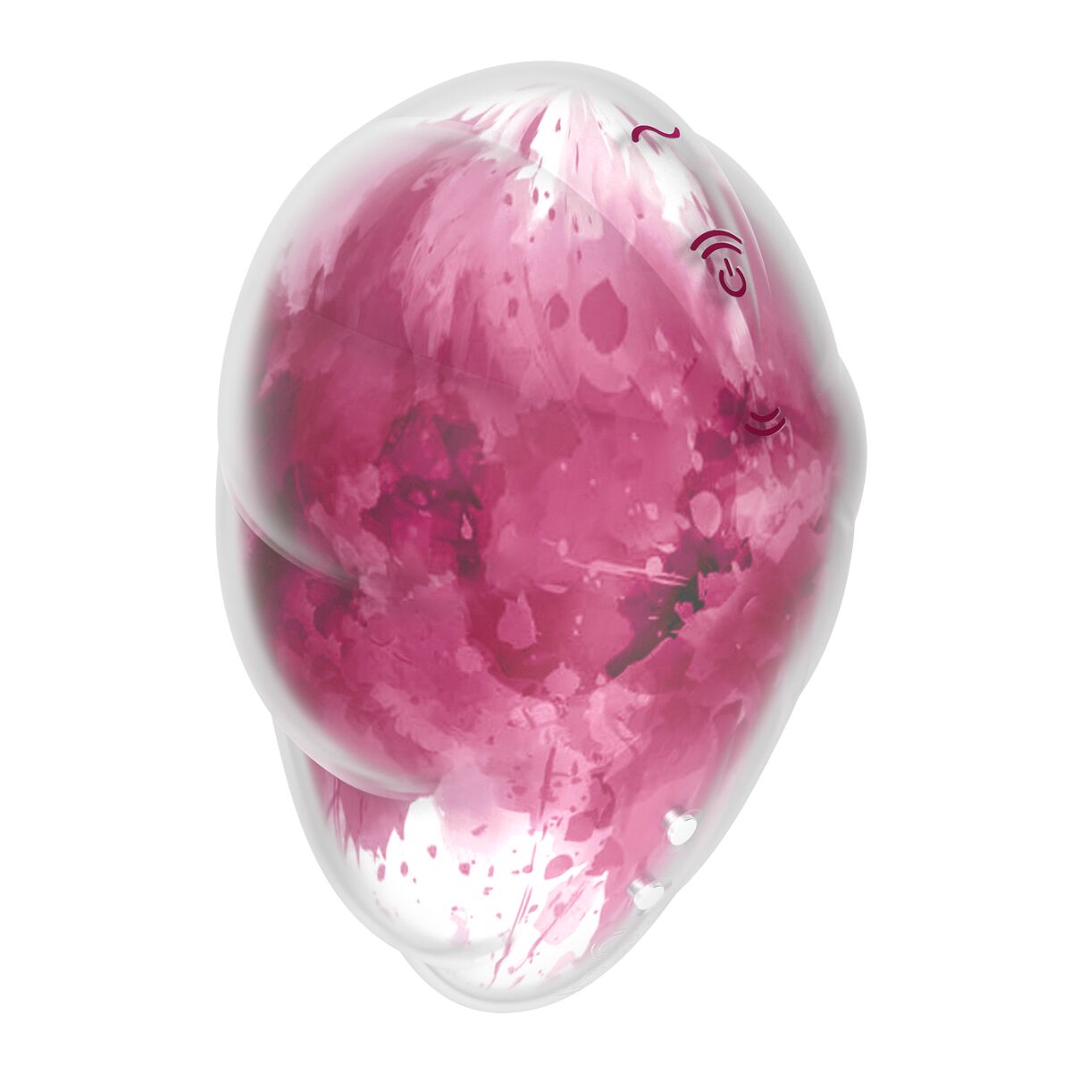 Clitoris Suction Stimulator Satisfyer Cloud Dancer Red-2