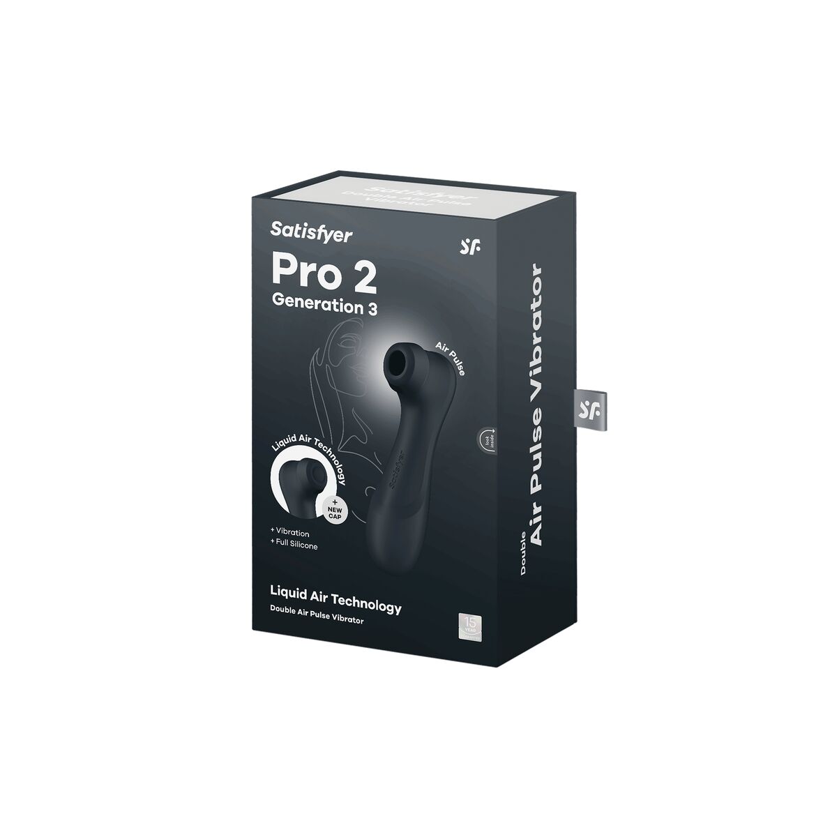 Clitoris Suction Stimulator Satisfyer Pro 2 Generation 3 Black-1