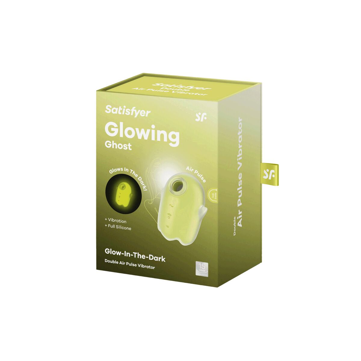 Clitoris Suction Stimulator Satisfyer Glowing Ghost Yellow-2